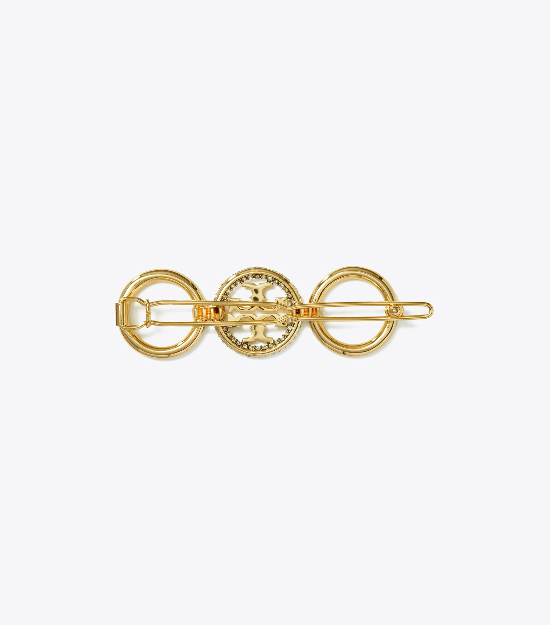 Miller Pavé Barrette, Tory Gold / Crystal | Tory Burch UAE display picture 3
