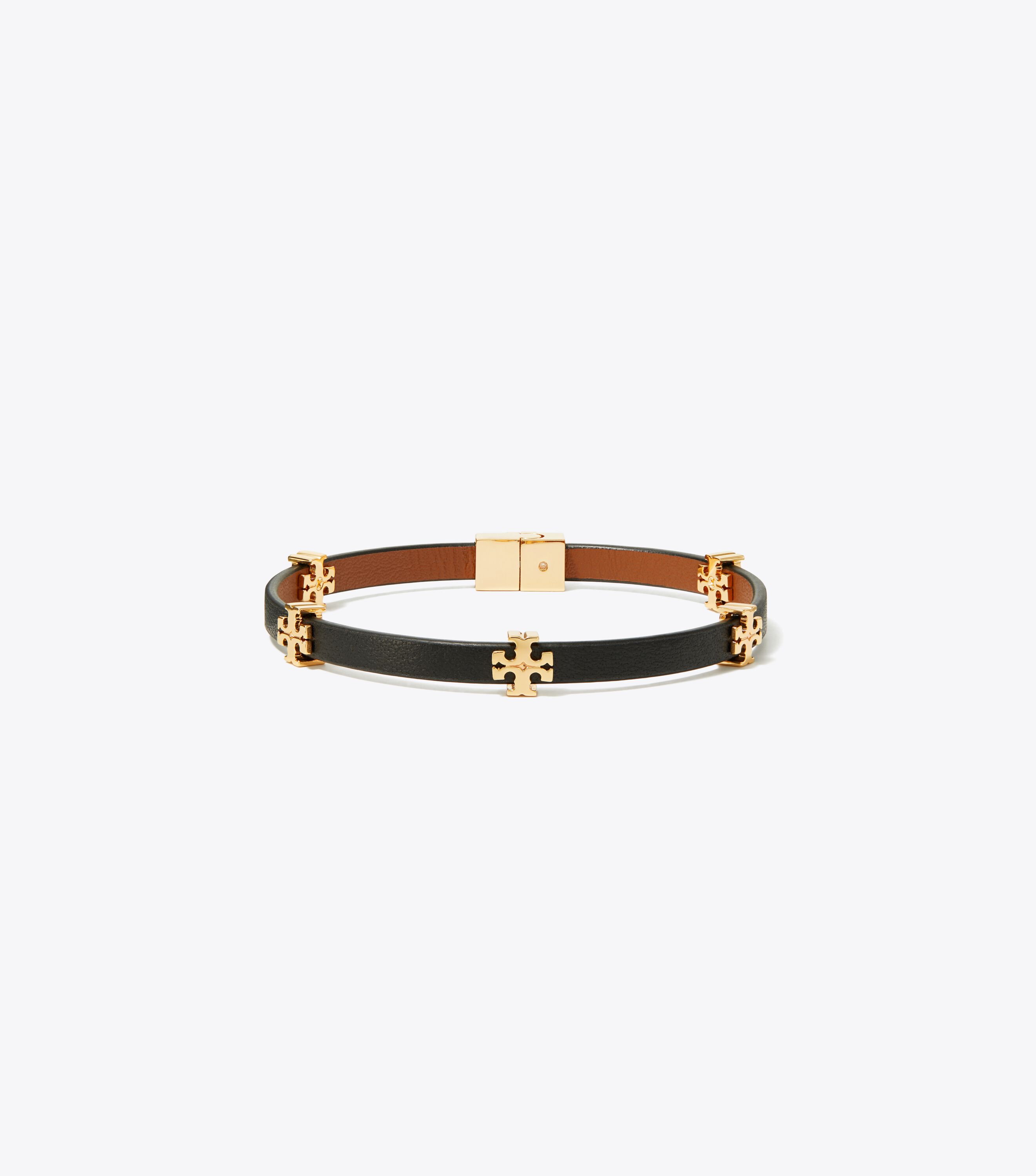 Tory burch leather bracelet outlet