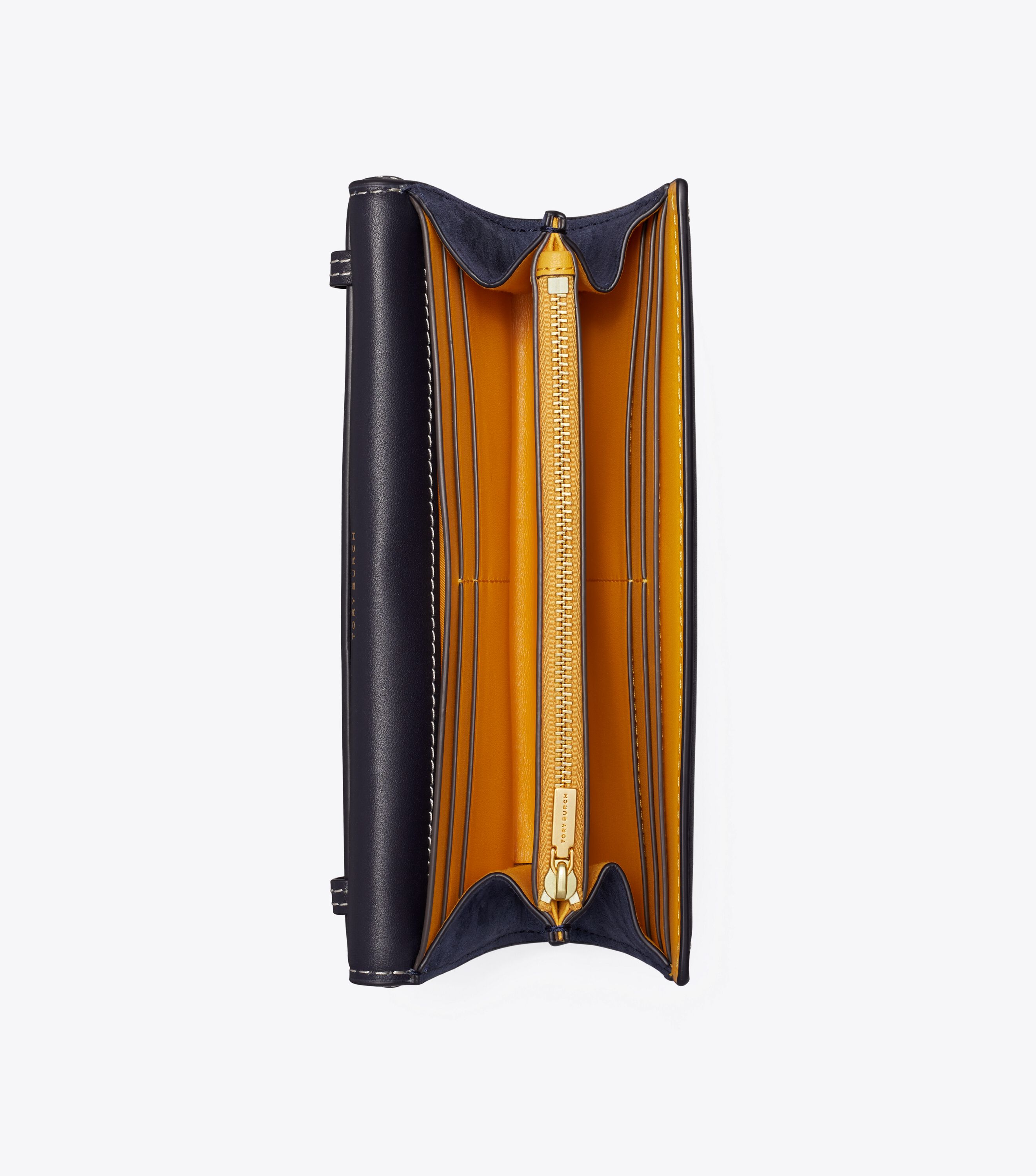 T Monogram Wallet Crossbody, Tory Navy | Tory Burch UAE