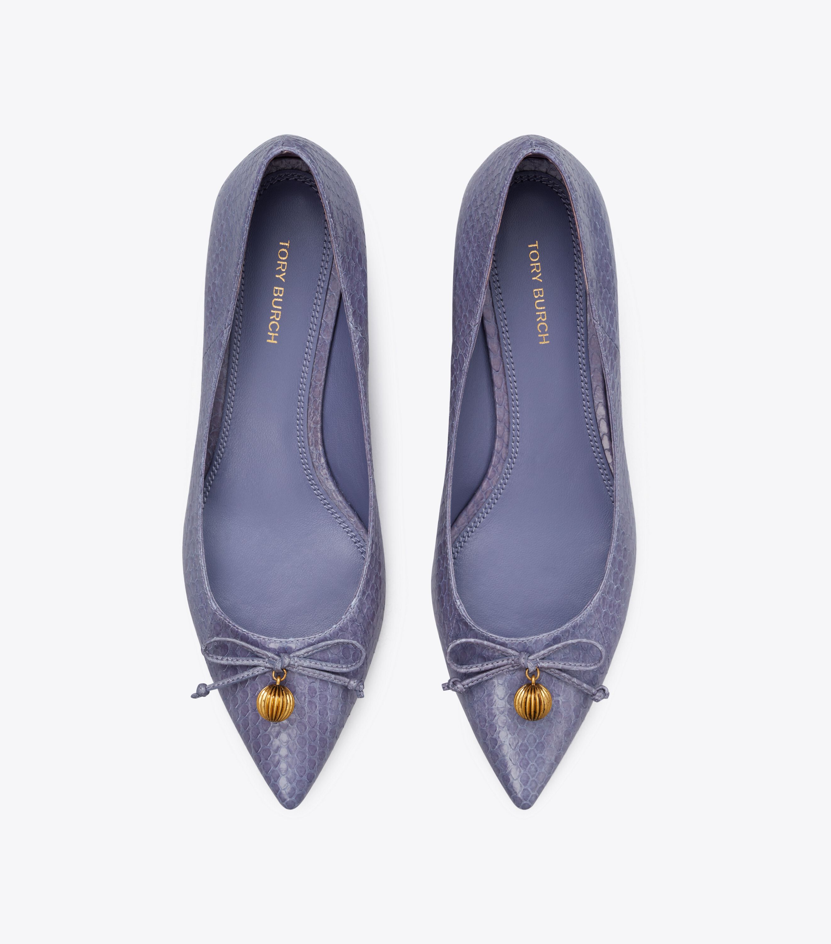 Tory burch low clearance heel pump