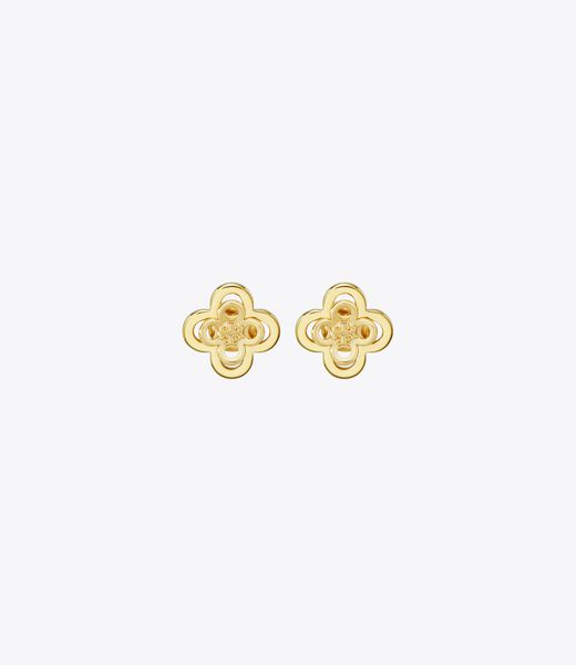 tory burch kira clover stacked stud