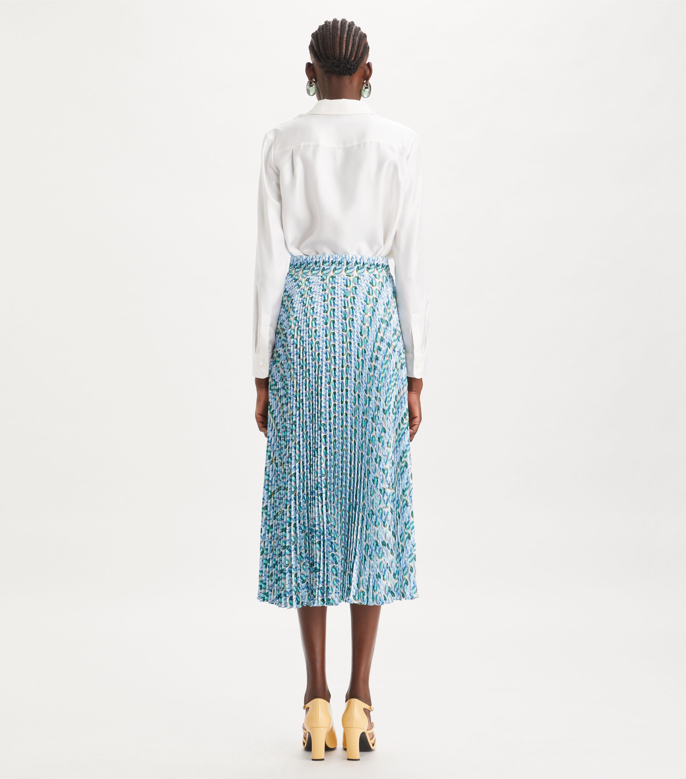 スカート TORY BURCH Woman Skirt Blue 169354 417 TORY BURCH：スカート レディース - ブルー | GIGLIO.COM