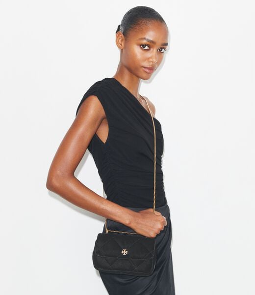 حقيبة ميني كيرا دايموند المخملية المبطنة tory burch حقيبة ميني كيرا دايموند المخملية المبطنة