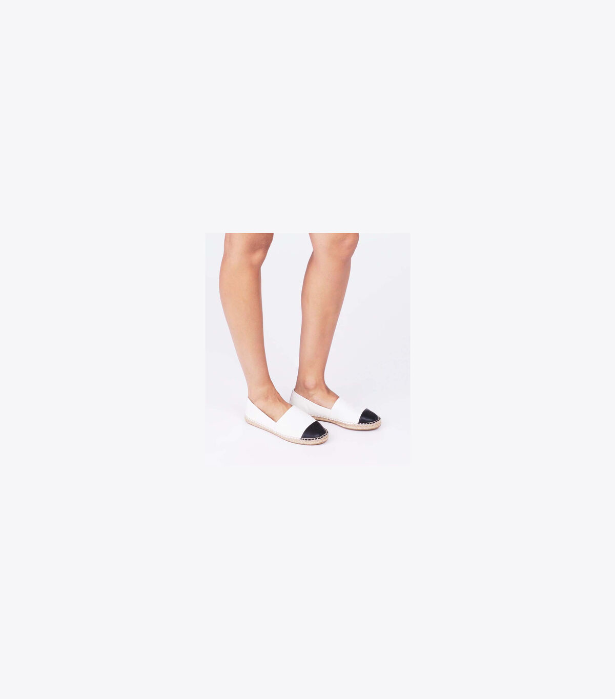 tory burch color block leather espadrille