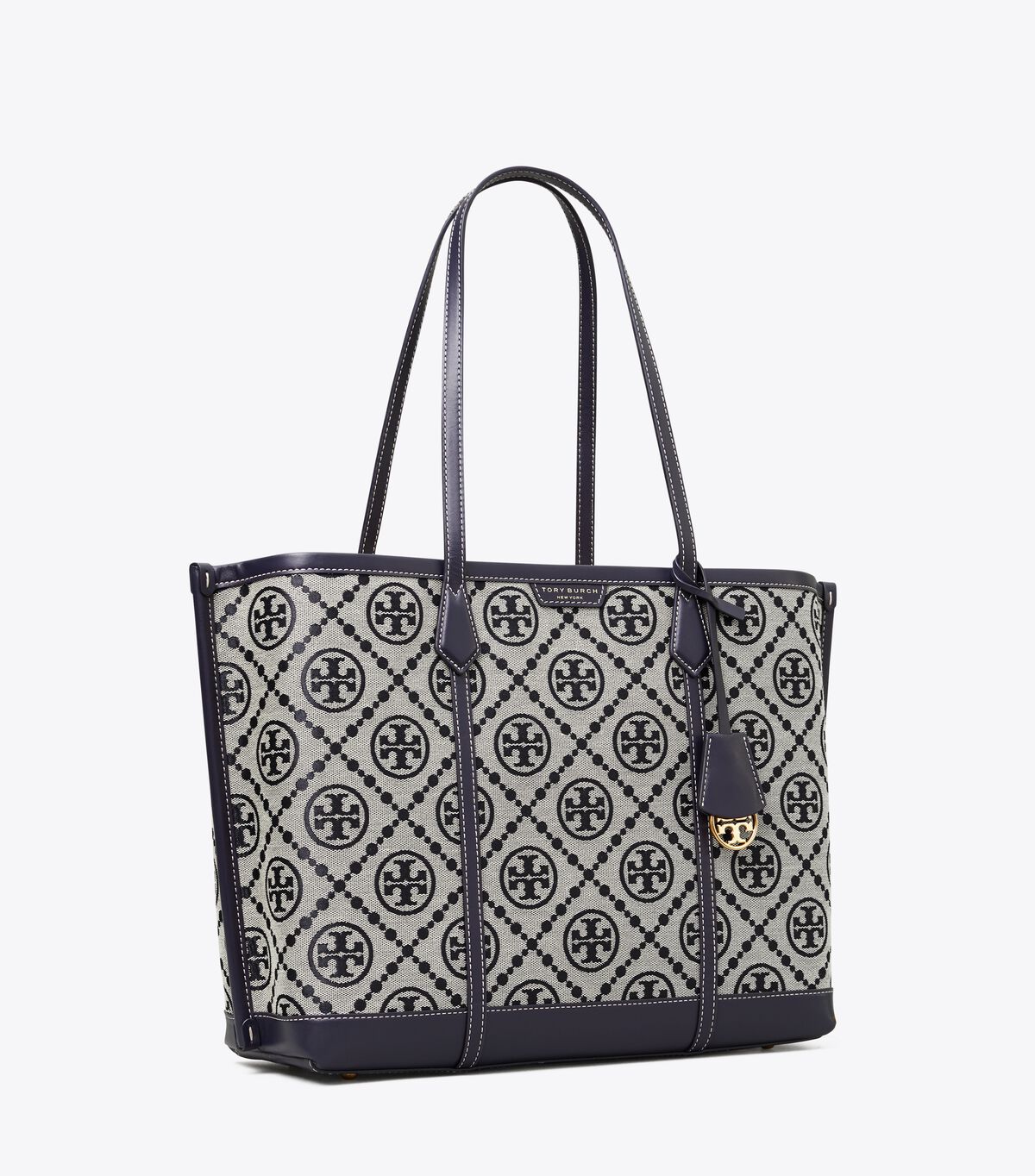 Perry T Monogram Triple-Compartment Tote