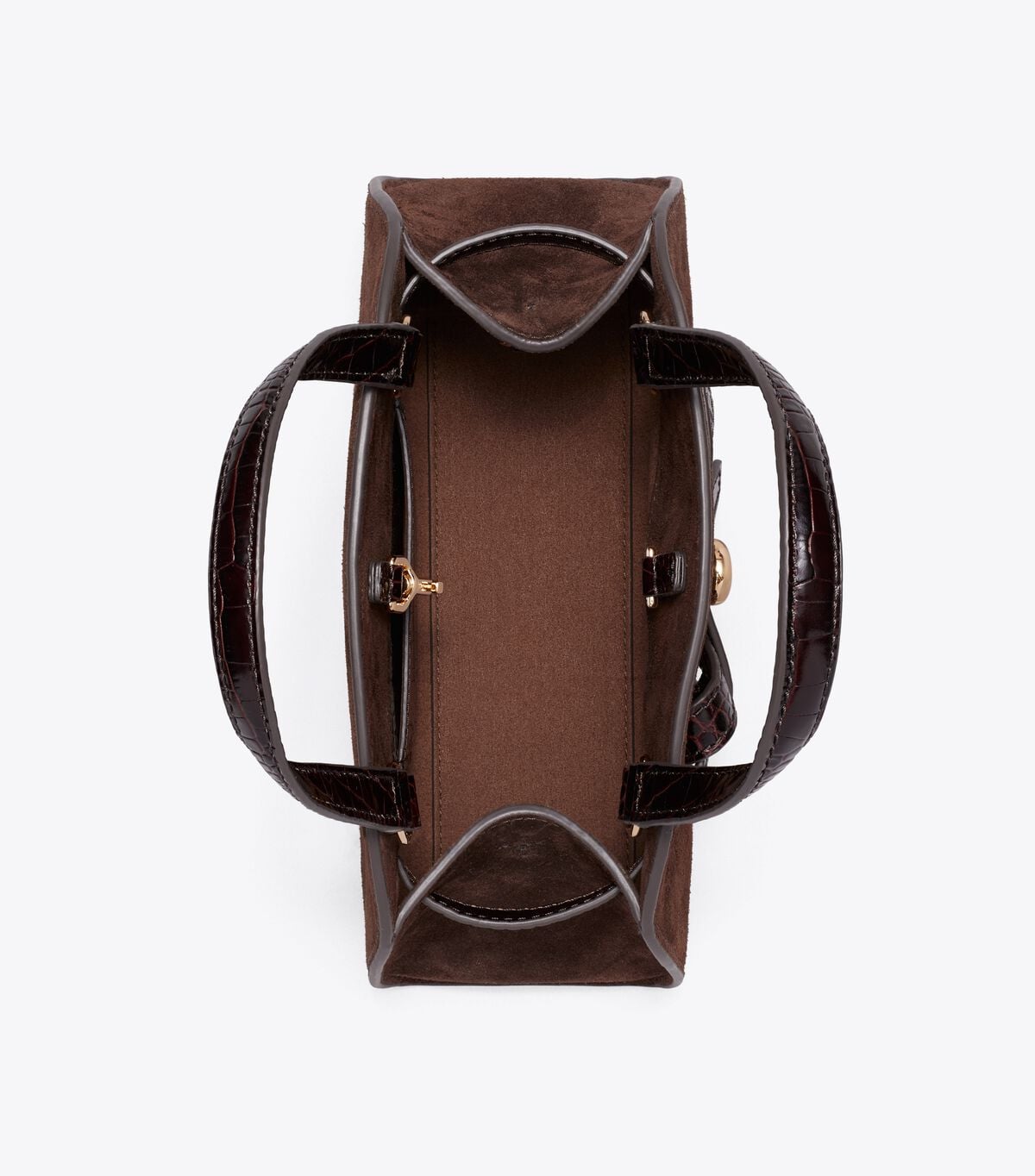 حقيبة رومي الصغيرة المصنوعة من الشامواه بتصميم باوليتو tory burch حقيبة رومي الصغيرة المصنوعة من الشامواه بتصميم باوليتو