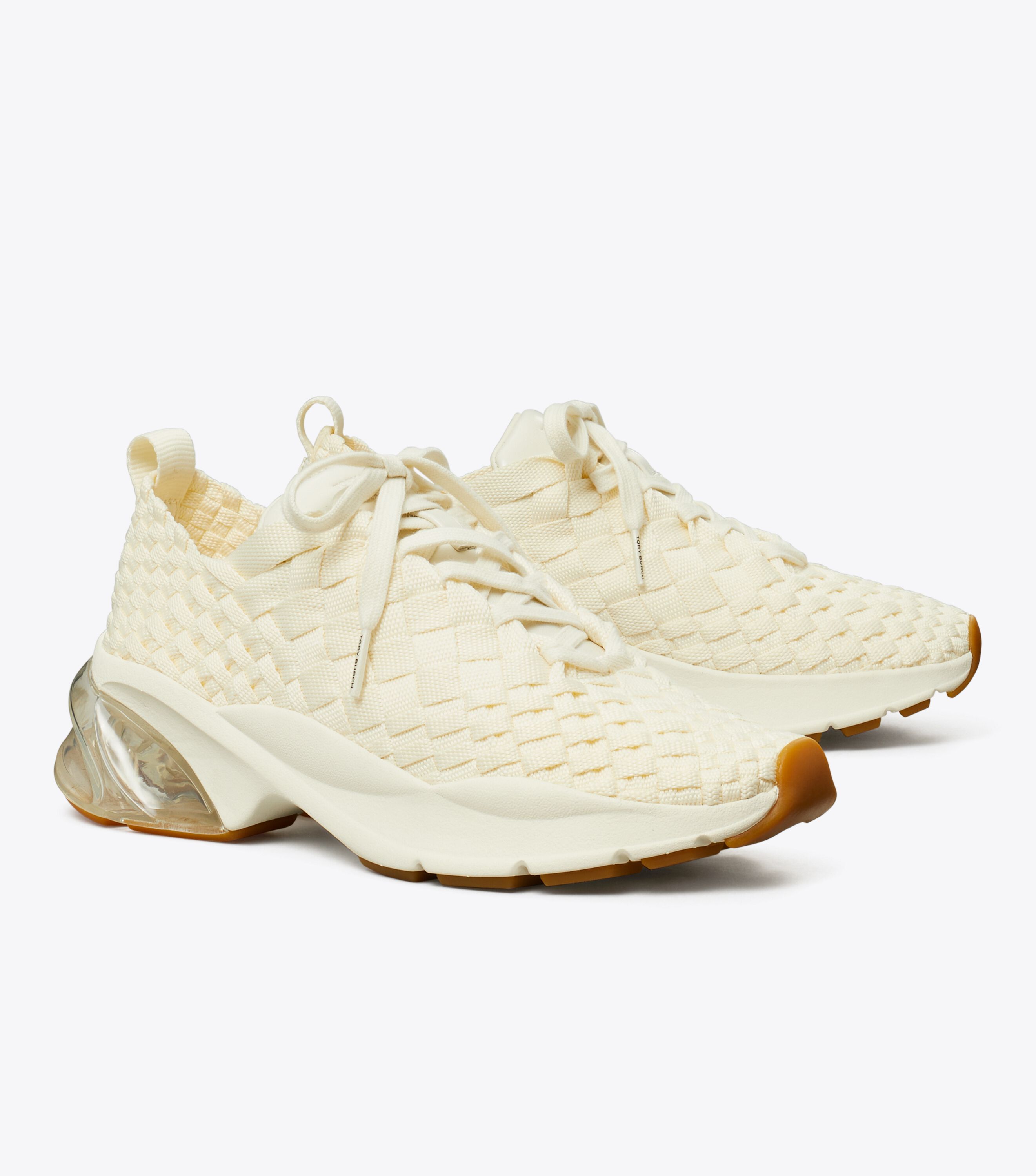 Tory Burch Good Luck トレーナーNew Ivory Good Luck Trainer, WHITE / NEW IVORY / CERBIATTO | Tory