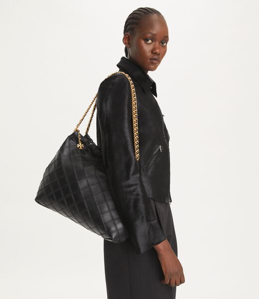 tory burch fleming drawstring bag