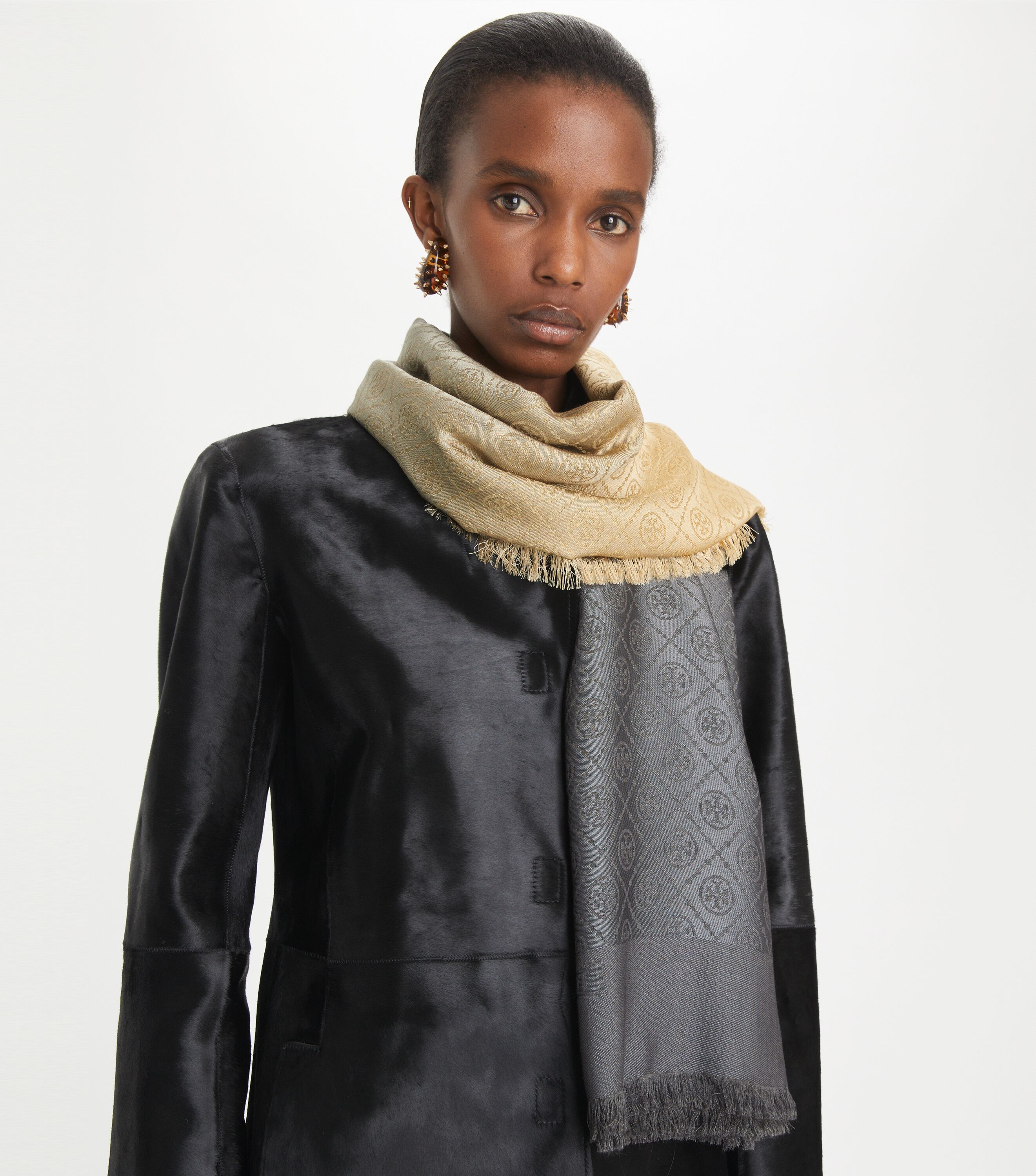 Tory burch wool scarf sales