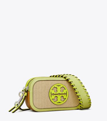 Mini Miller Raffia Crossbody Bag