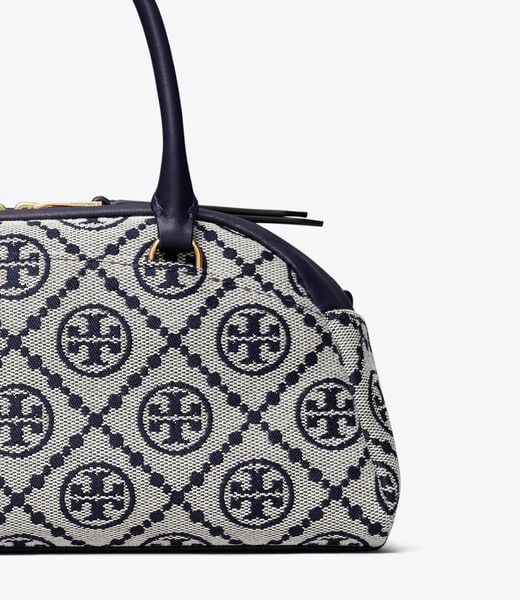 tory burch t monogram small bowler