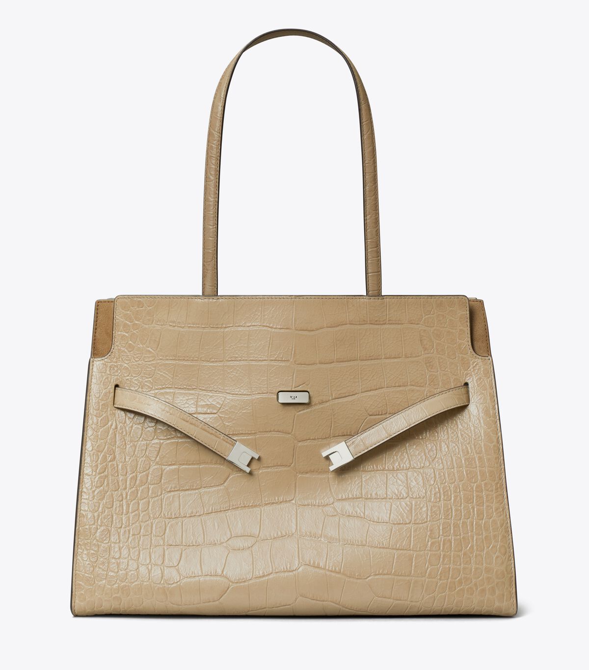tory burch lee radziwill embossed tote