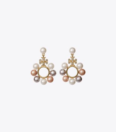 Kira Multi Pearl Earring