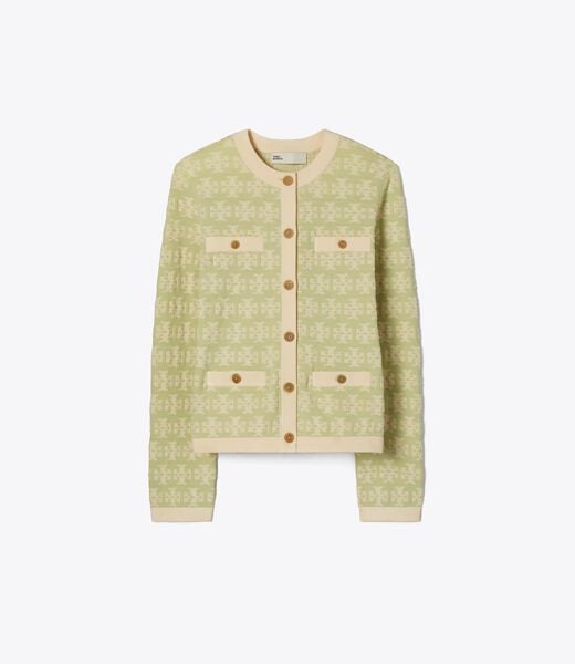 tory burch كارديجان من القطن تيري