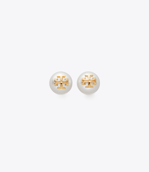 tory burch moondance pearl stud earrings