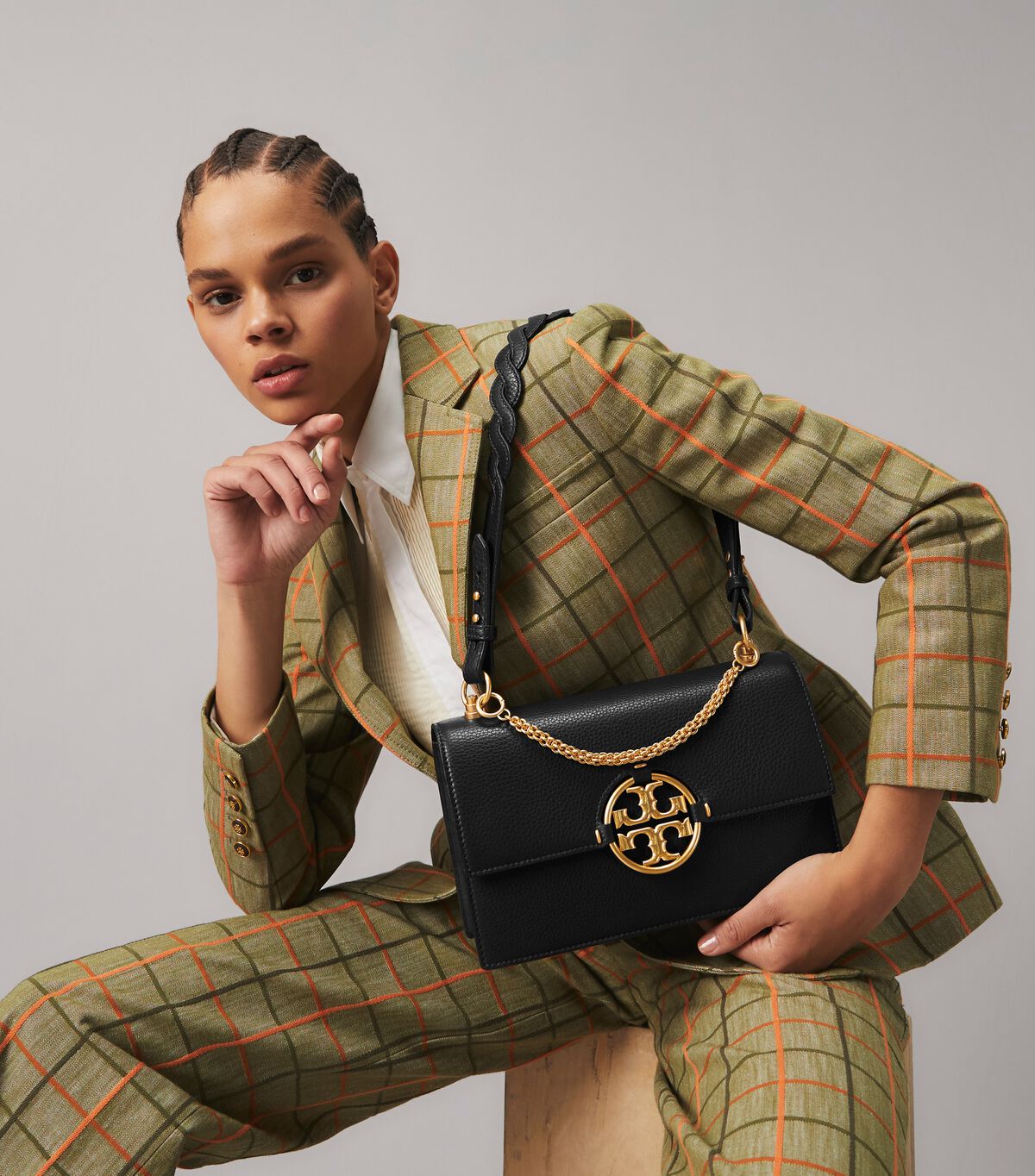 tory burch حقيبة كتف ميلر