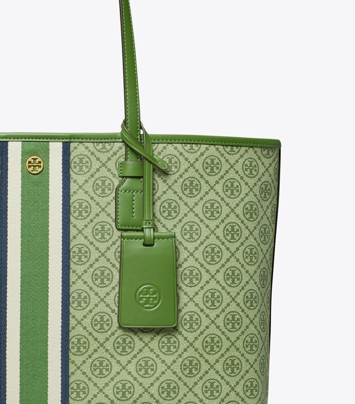 tory burch coated canvas tote bag