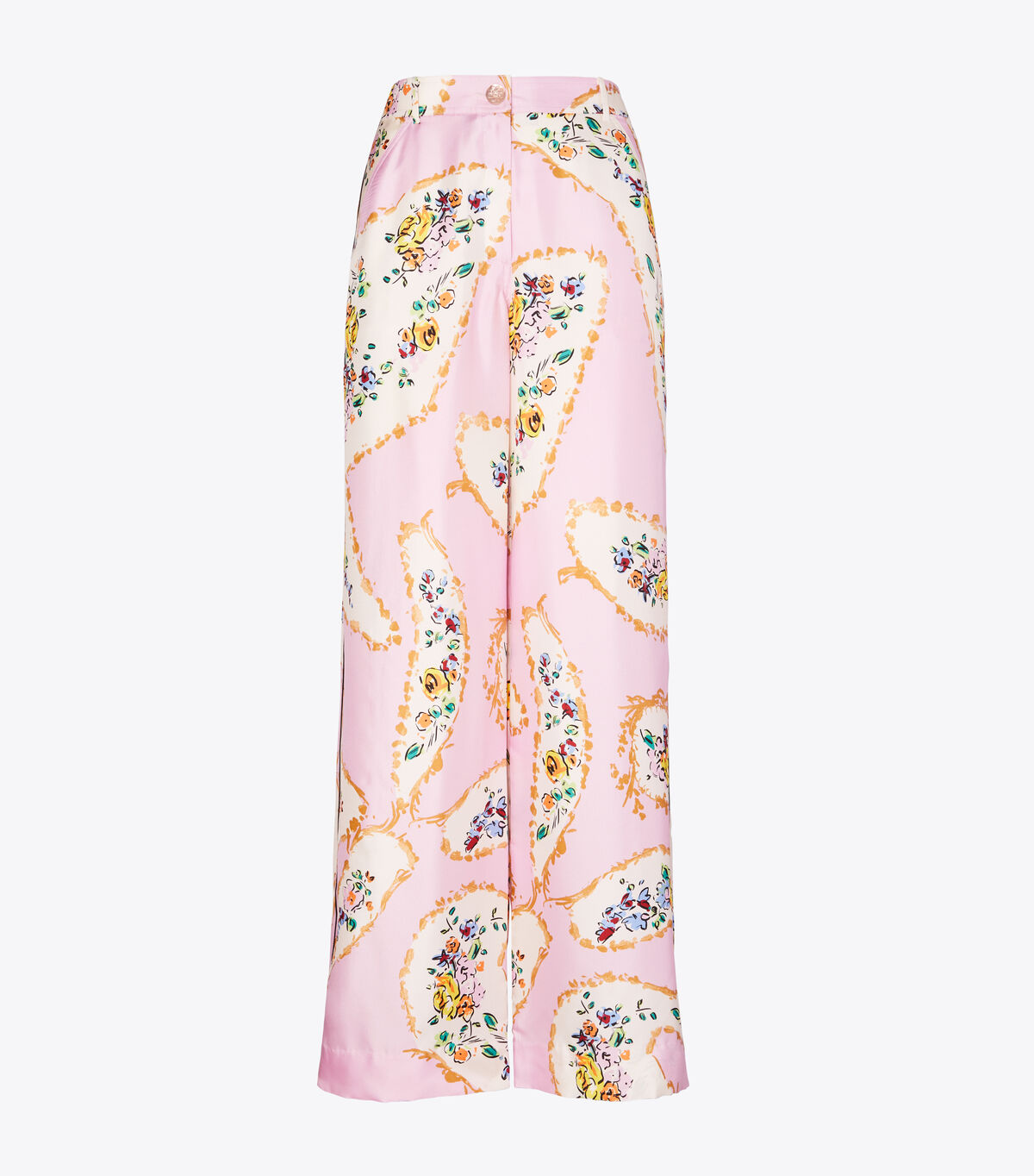 tory burch silk cargo pant
