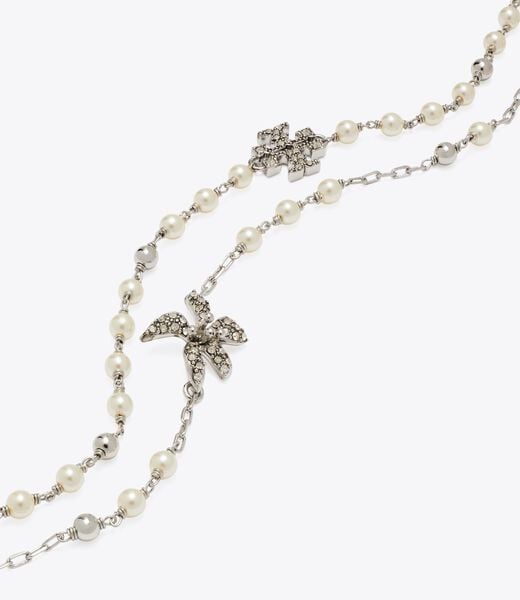 tory burch moondance multi strand pearl bracelet