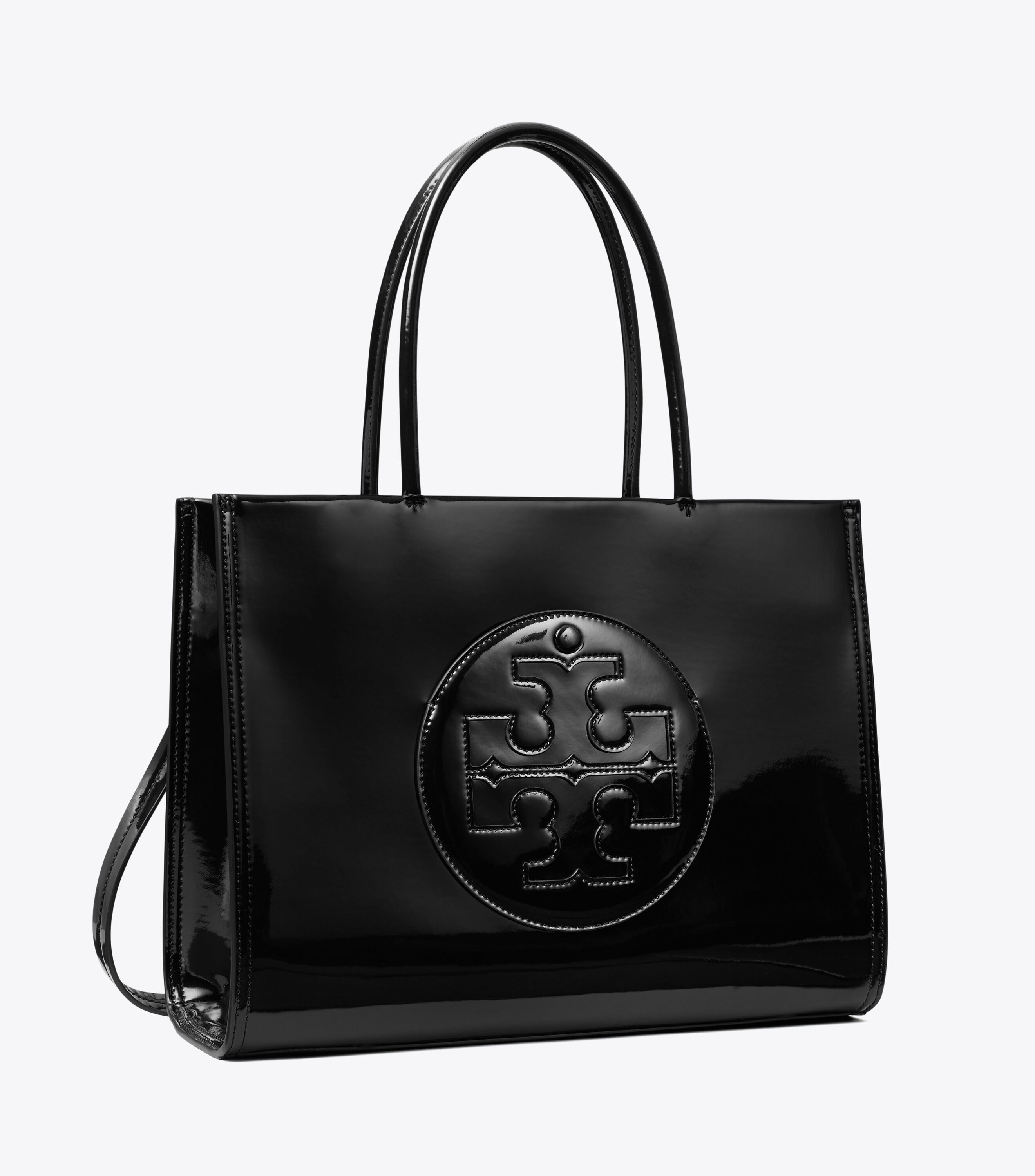 Tory burch patent tote outlet