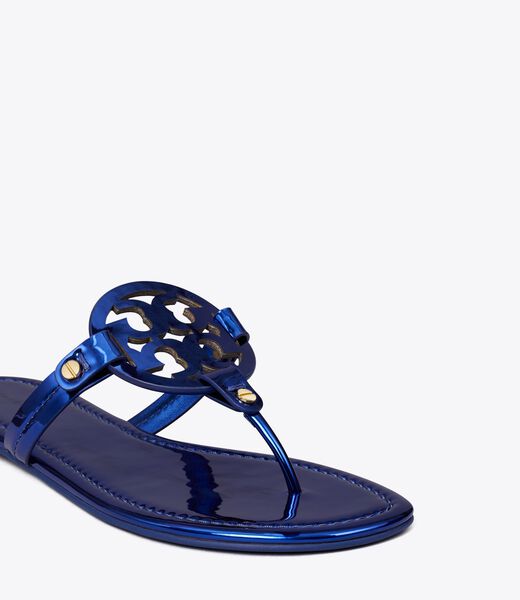 tory burch miller metallic sandal
