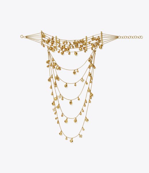 tory burch convertible bell necklace