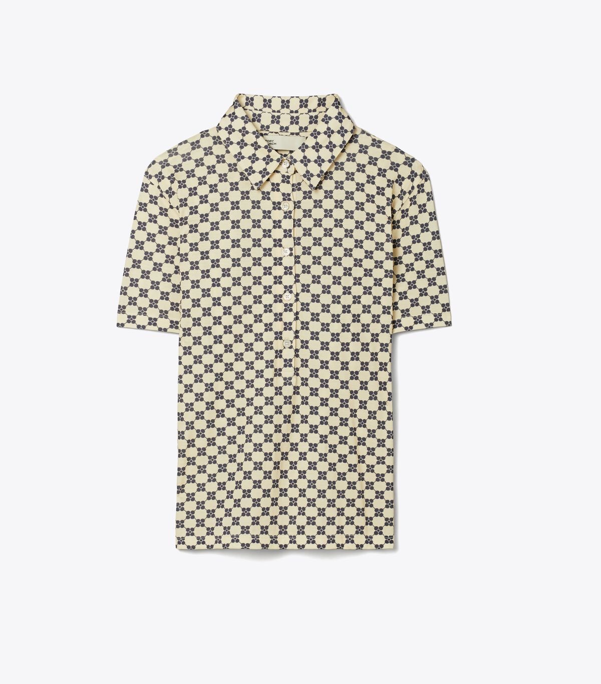 Printed Mercerized Cotton Polo