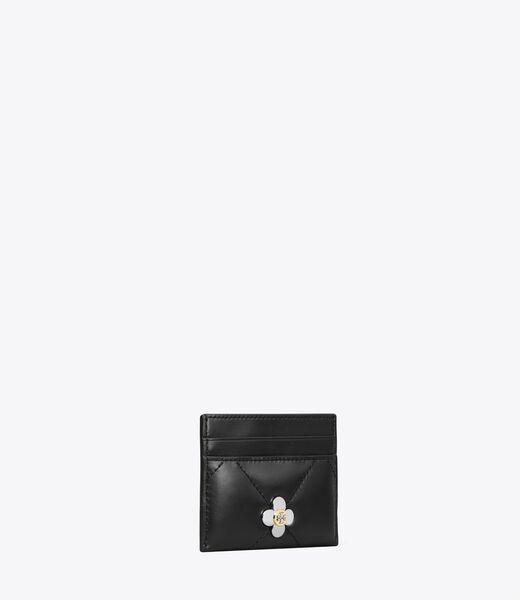 tory burch kira diamond quilt clover card case