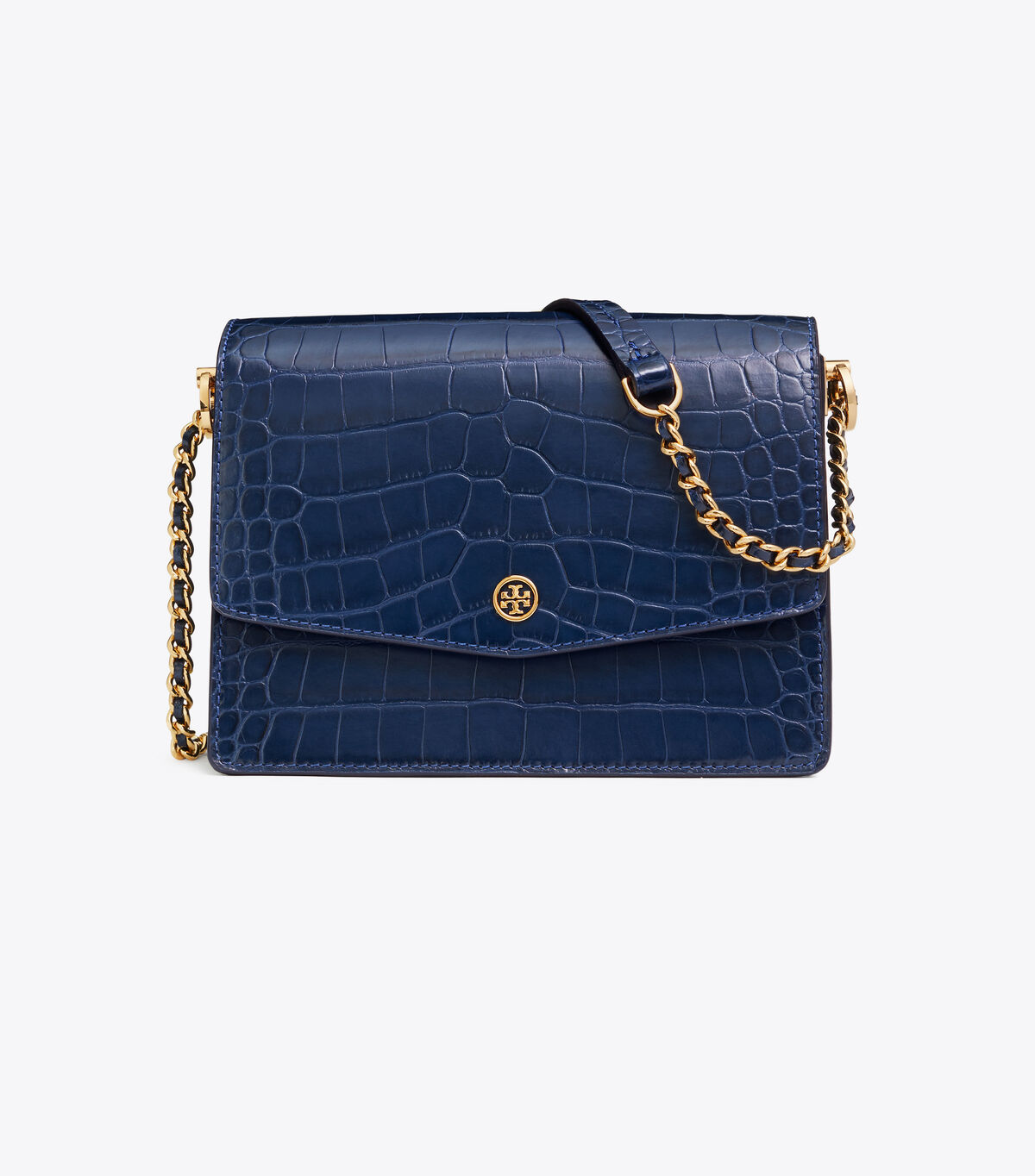 tory burch robinson embossed convertible shoulder bag