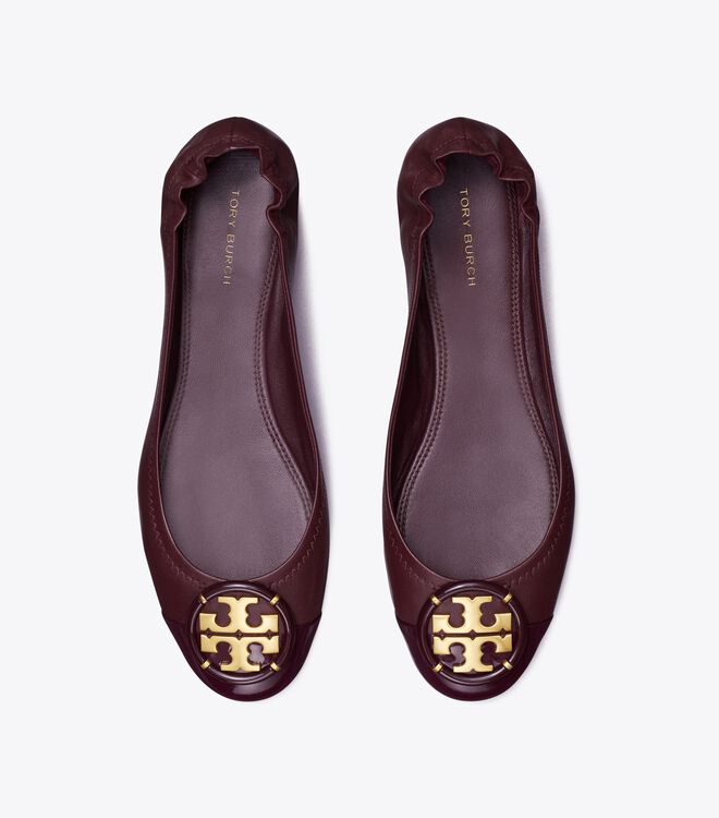 Multi-Logo Cap-Toe Ballet | Shoes | Tory Burch