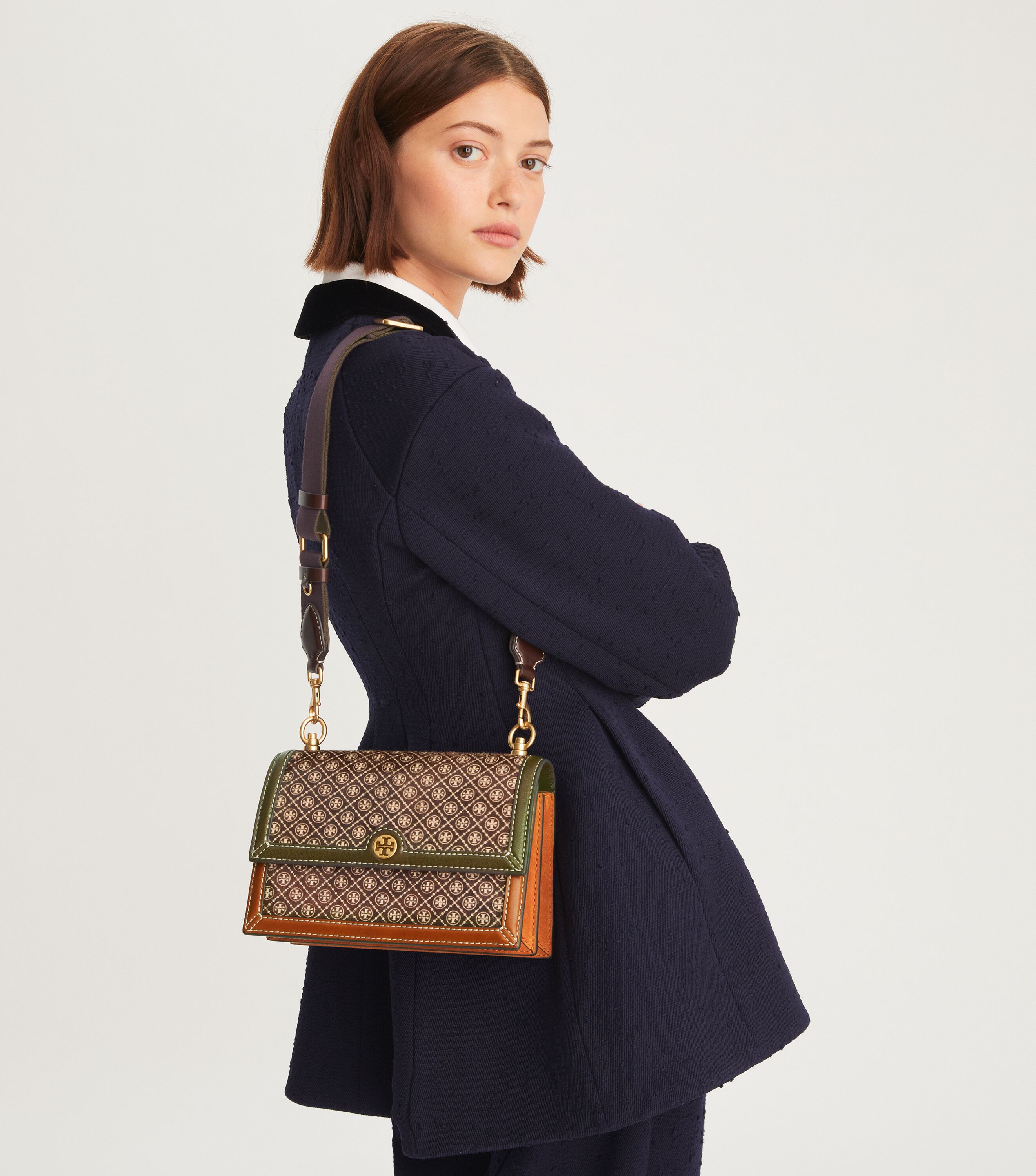 Tory burch calf hair handbag sale