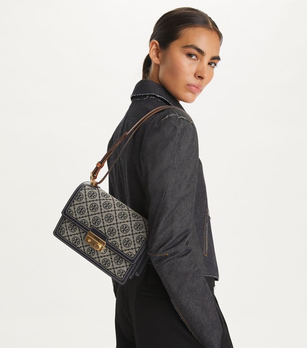 crossbody bag tory burch monogram tote