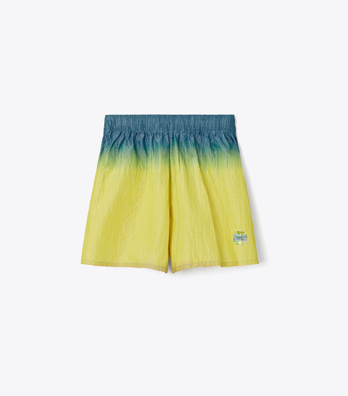 tory burch ripstop gradient drawstring short