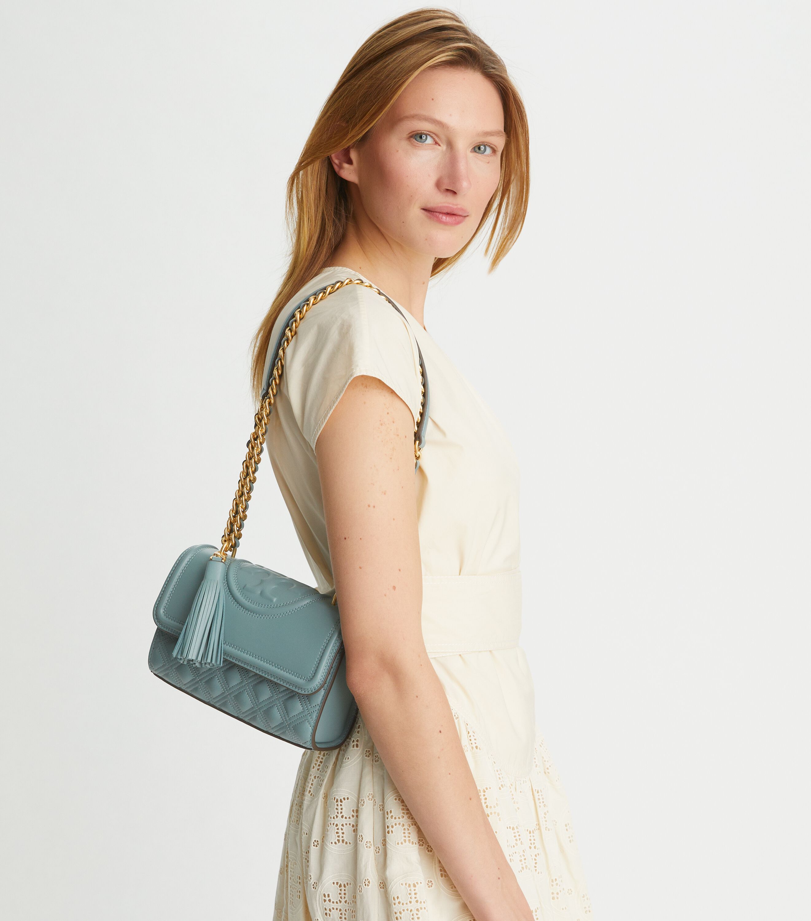 Tory burch fleming hot sale convertible shoulder bag large