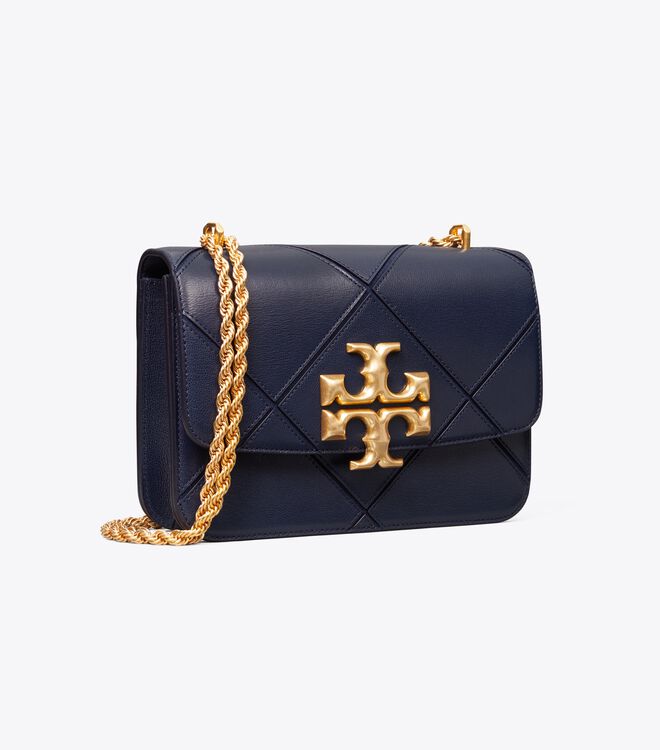 ELEANOR DIAMOND QUILT CONVERTIBLE SHOULDER BAG | Handbags | Tory Burch