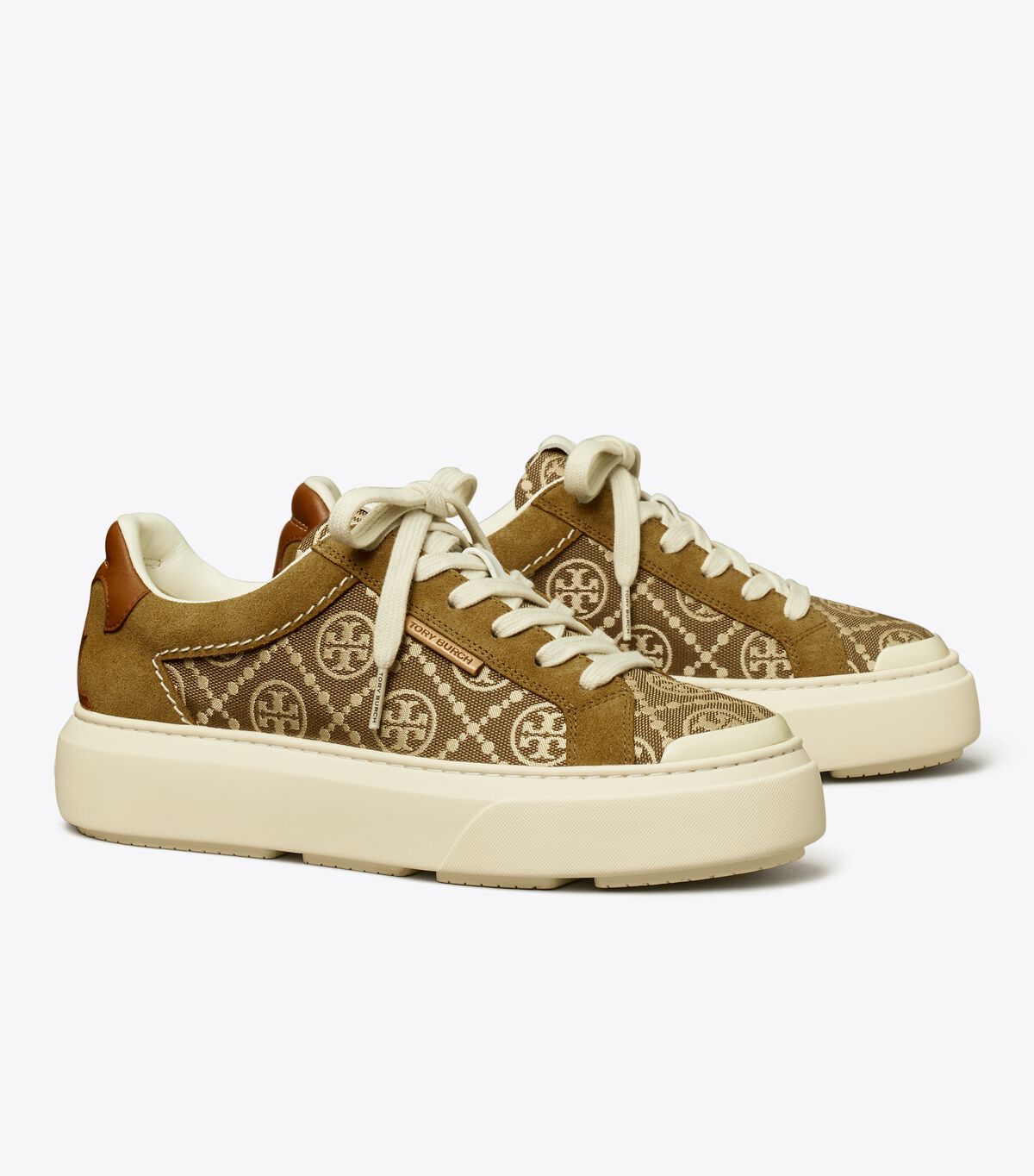 tory burch t monogram ladybug sneaker
