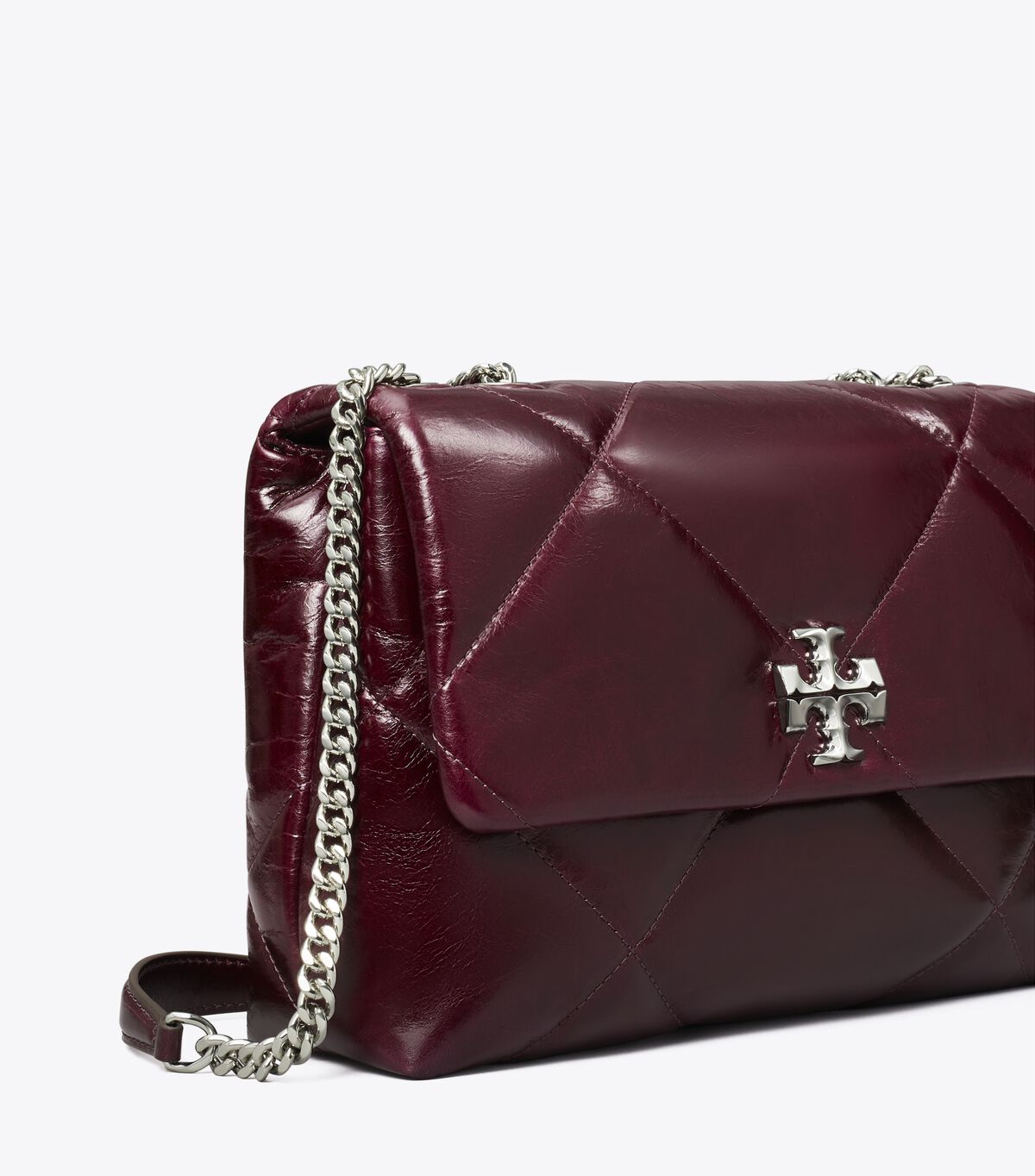 حقيبة كتف كيرا دايموند حقيبة الكتف كيرا دايموند كويلت بتصميم الجلد المعتّق tory burch حقيبة كتف كيرا دايموند حقيبة الكتف كيرا دايموند كويلت بتصميم الجلد المعتّق