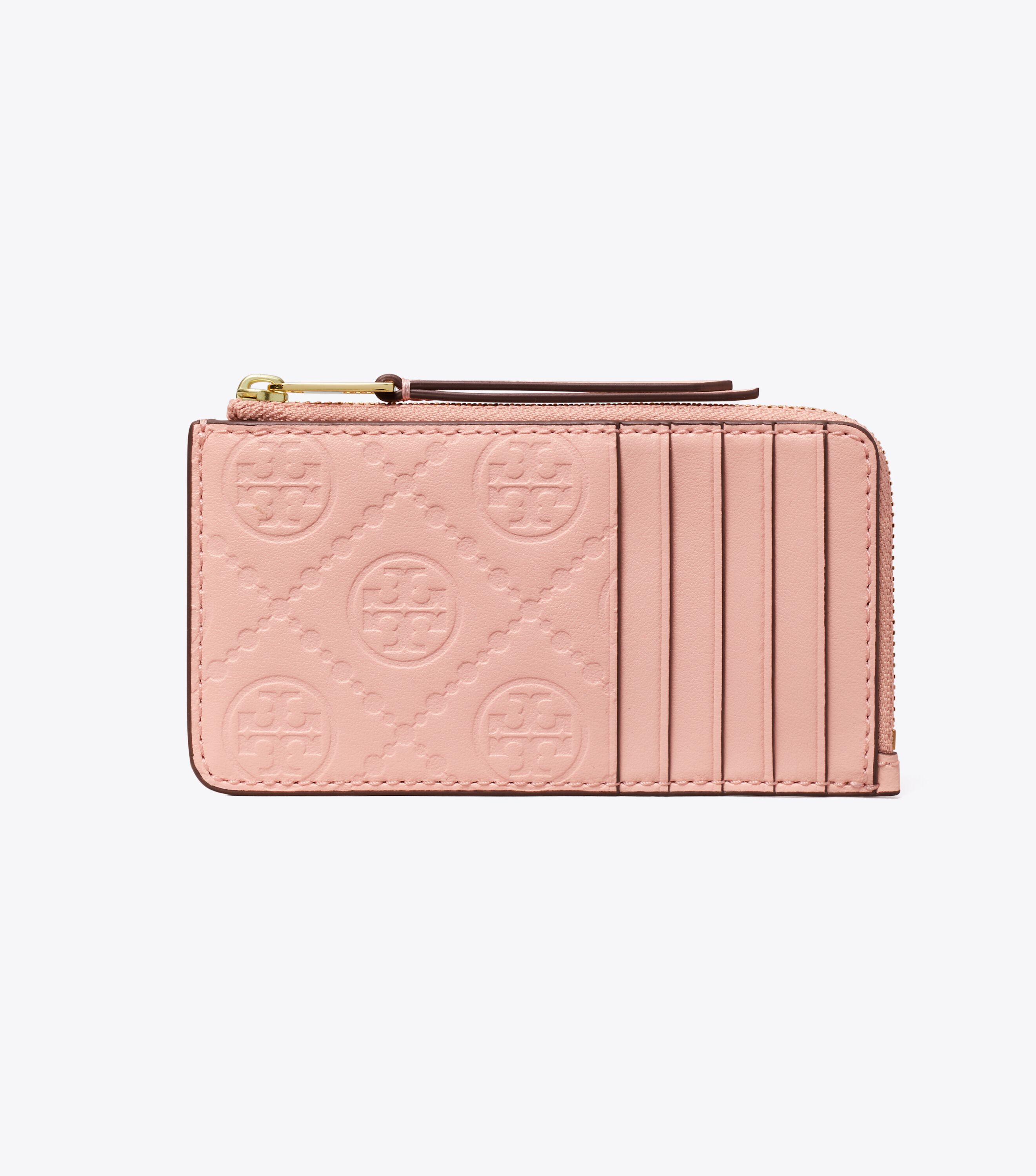 Tory Burch T Monogram Leather Zip Card Case Tory Burch UAE
