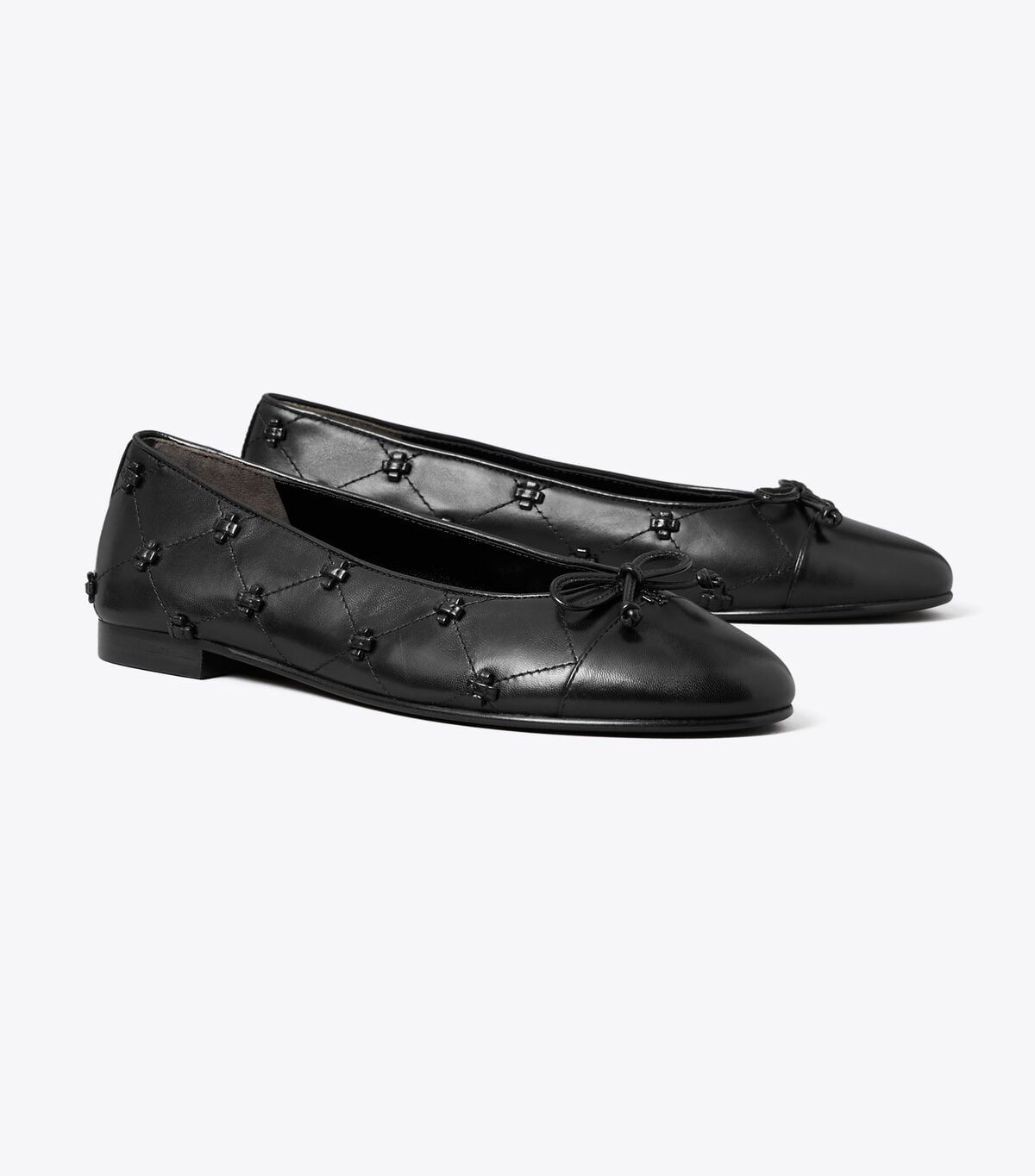 Bunny Knot Cap-Toe Ballet Flat tory burch bunny knot cap toe ballet flat