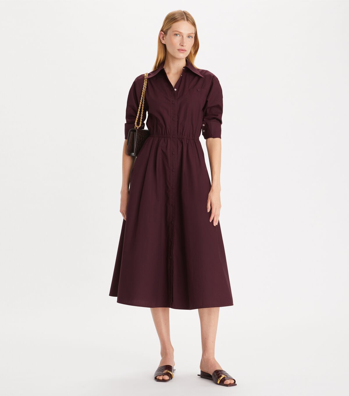 tory burch eleanor shirtdress