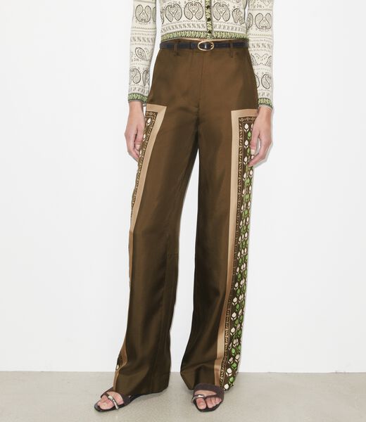 tory burch satin pant
