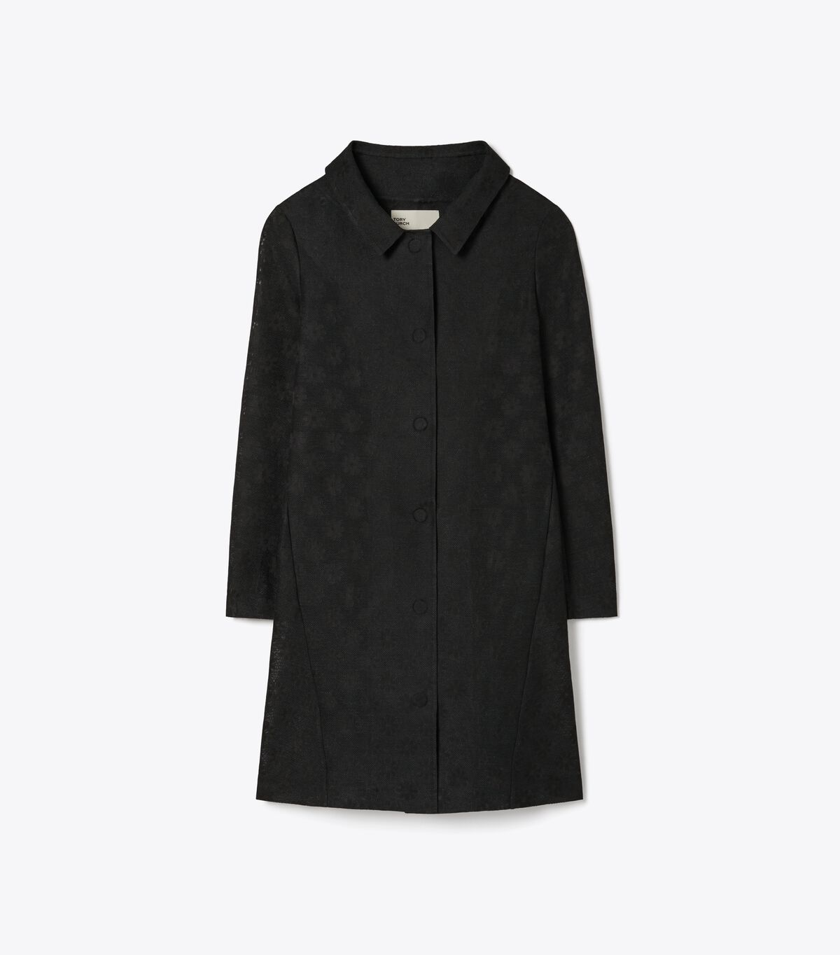 tory burch cotton and linen daisy coat