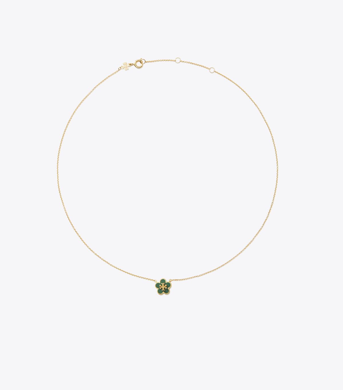 tory burch forget me not pendant necklace