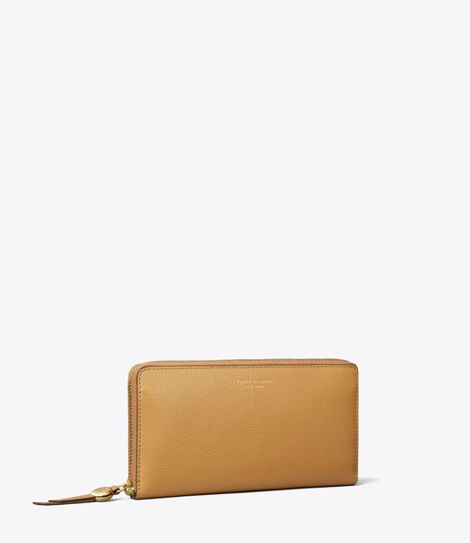 tory burch محفظة رومي بسحاب كونتيننتال