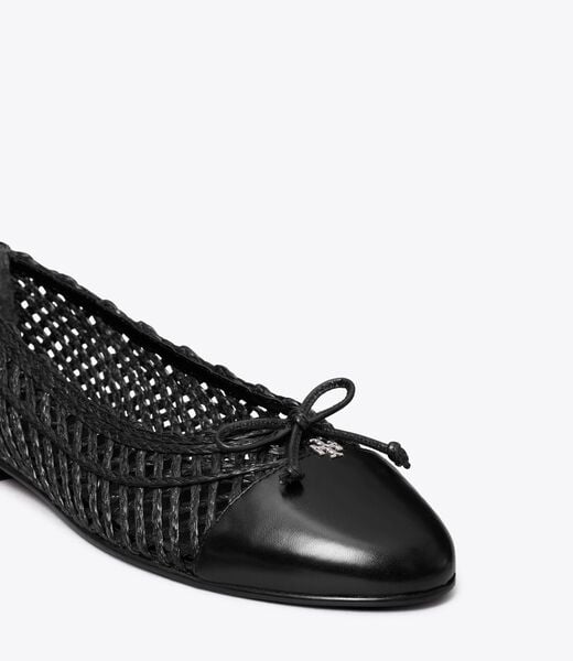 tory burch cap toe ballet