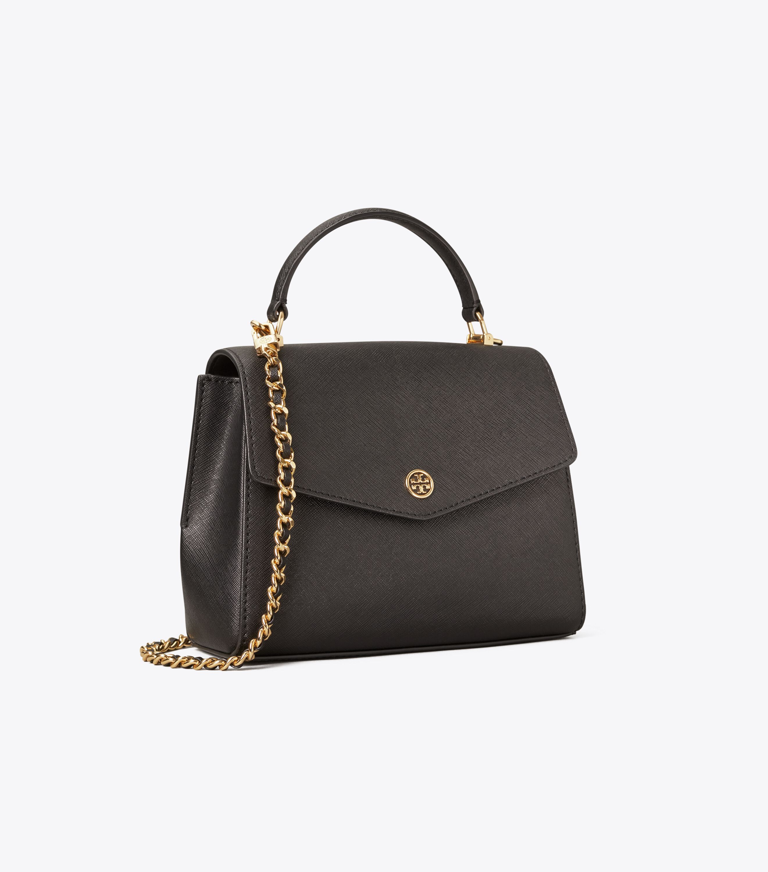 Tory burch robinson cheap small top handle satchel