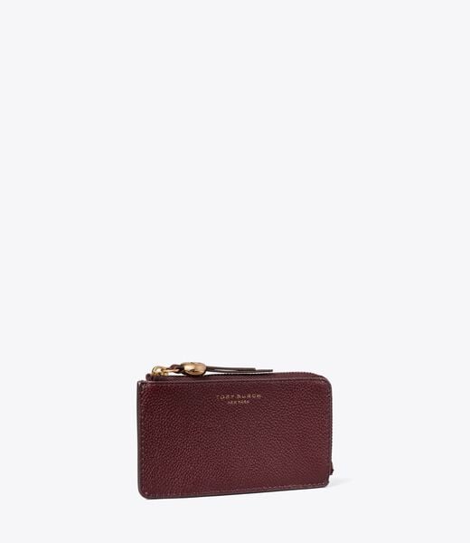 tory burch romy zip card case