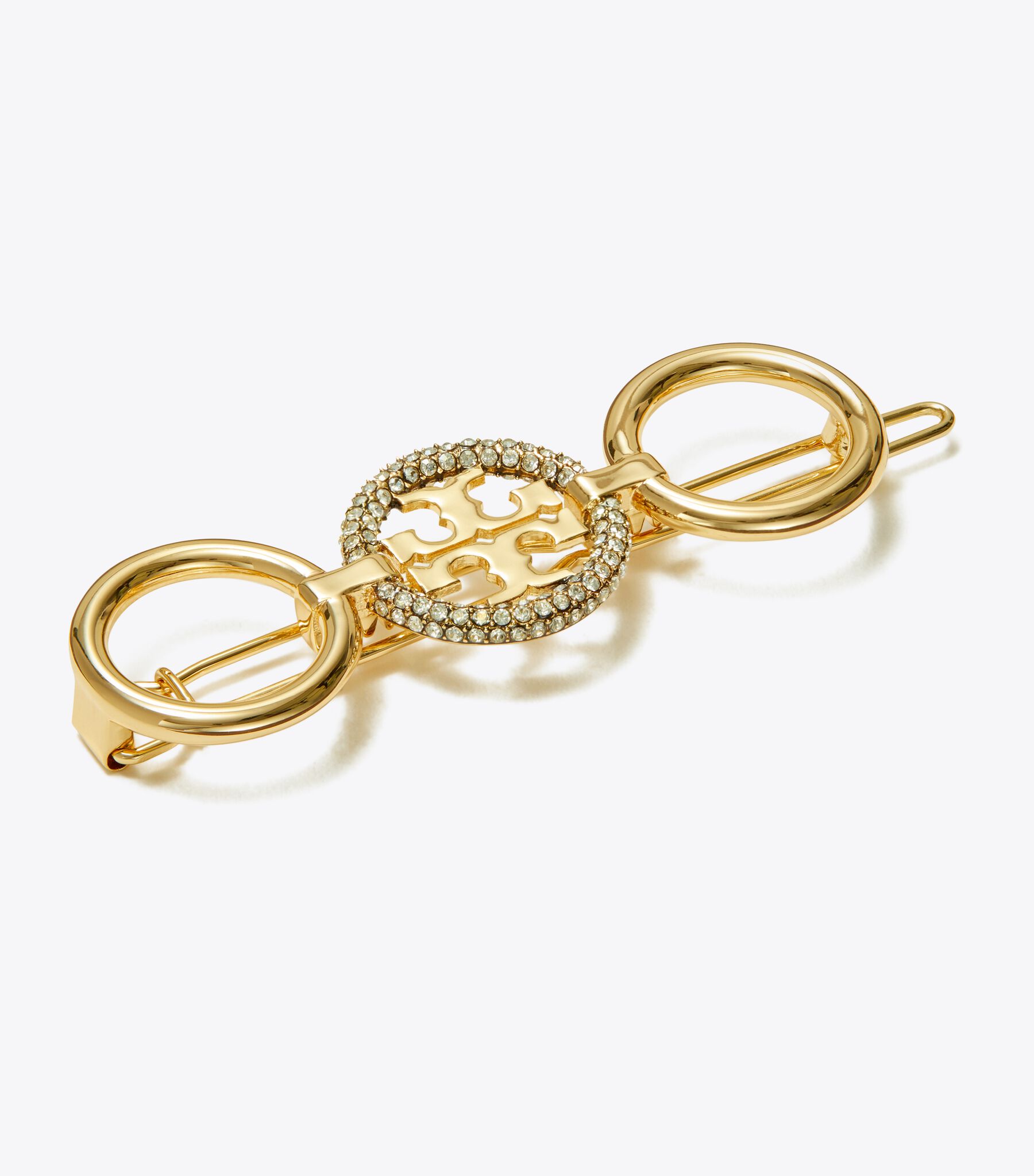 Miller Pavé Barrette, Tory Gold / Crystal | Tory Burch UAE display picture 1