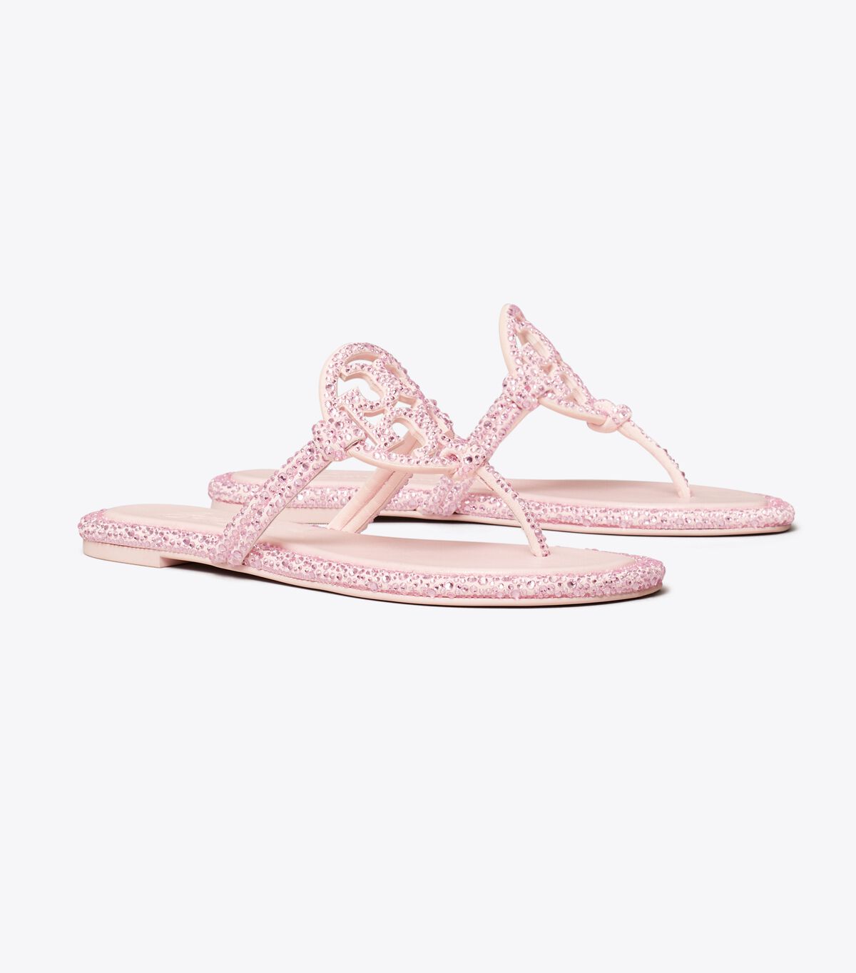 tory burch tb x bonbon miller knotted crystal sandal
