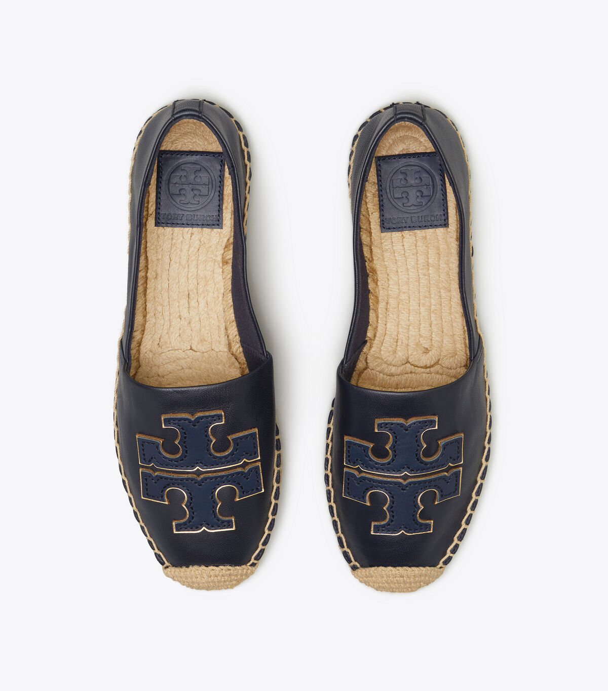 tory burch ines embellished leather espadrilles